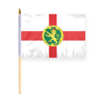 Alderney 12x18 inch Stick Flag