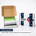 Aromantic 12X18 inc Pride Flags