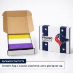 Nonbinary 12X18 inch Pride Flags
