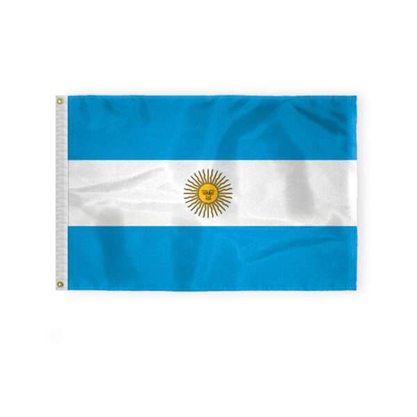 AGAS Argentina Flag with Seal- 2x3 ft - Printed Single Sided on 200D Nylon