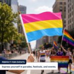 Pansexual 12X18 inch Pride Flags