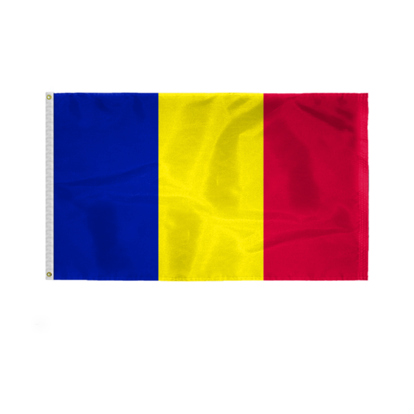 AGAS Andorra Flag without seal 3x5 ft 200D Nylon