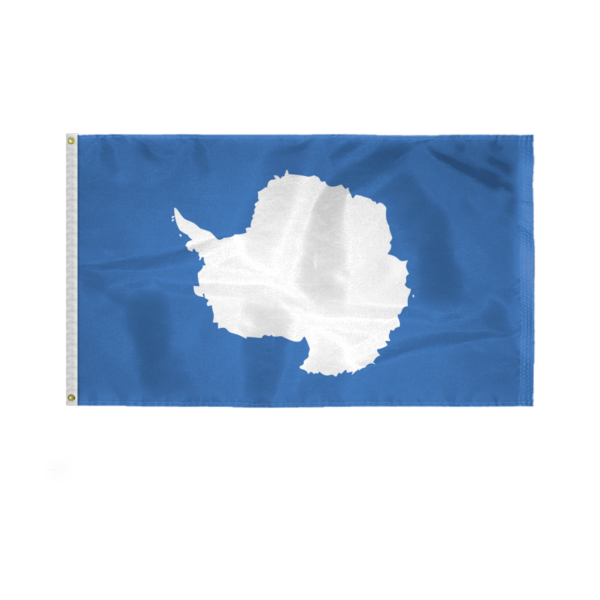 AGAS Antarctica - Graham Bartran Design Flag 3x5 ft 200D Nylon