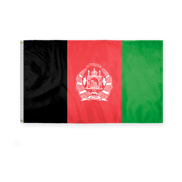 AGAS 3 x 5 Feet Afghanistan Flag Metal Grommets