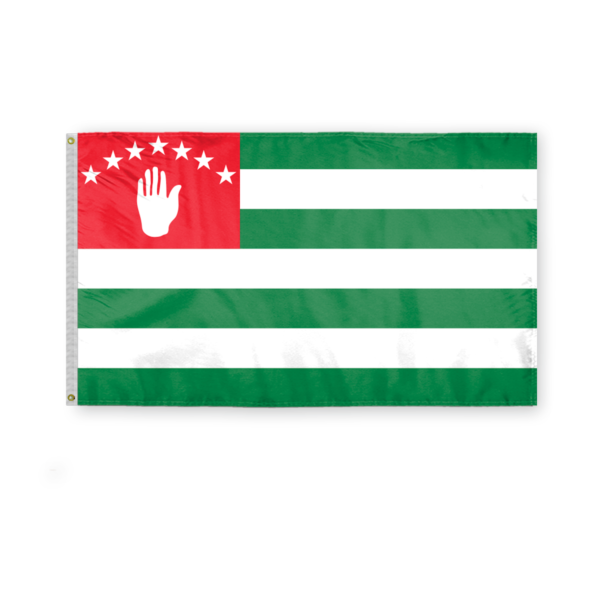 AGAS Abkhazia National Flag 3x5 ft Polyester Fabric Double Stitched