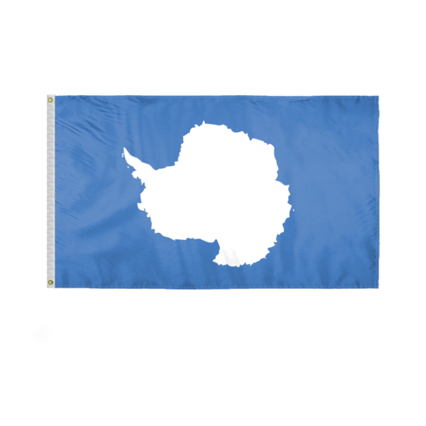 AGAS Antarctica - Graham Bartran Design Flag 3x5 ft Polyester