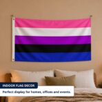 Genderfluid 4x6 ft Nylon 200D Pride Flags