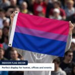 Bisexual 2x3 ft Nylon 200D Pride Flags