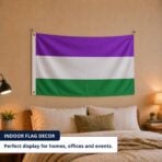 Genderqueer 4x6 ft Nylon 200D Pride Flags