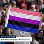 Genderfluid 2x3 ft Nylon 200D Pride Flags