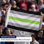 Agender 2x3 ft 200D Nylon Pride Flags