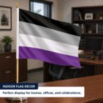 Asexual 12X18 inch Pride Flags