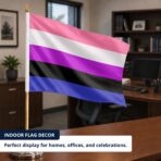 Genderfluid 12X18 inch Pride Flags
