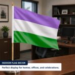 Genderqueer 12X18 inch Pride Flags