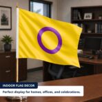 Intersex 12X18 inch Pride Flags