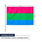 Polysexual 4x6 ft Nylon 200D Pride Flags