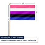 Genderfluid 12X18 inch Pride Flags