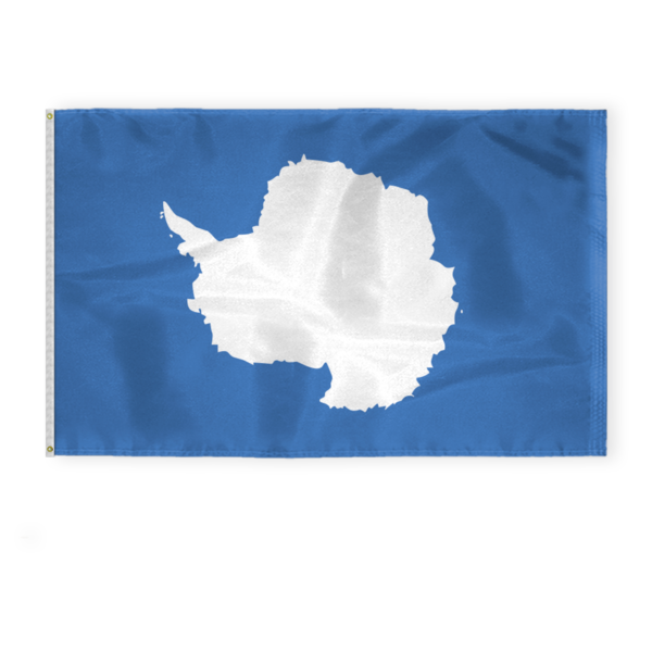 AGAS Antarctica - Graham Bartran Design Flag 5x8 ft 200D Nylon