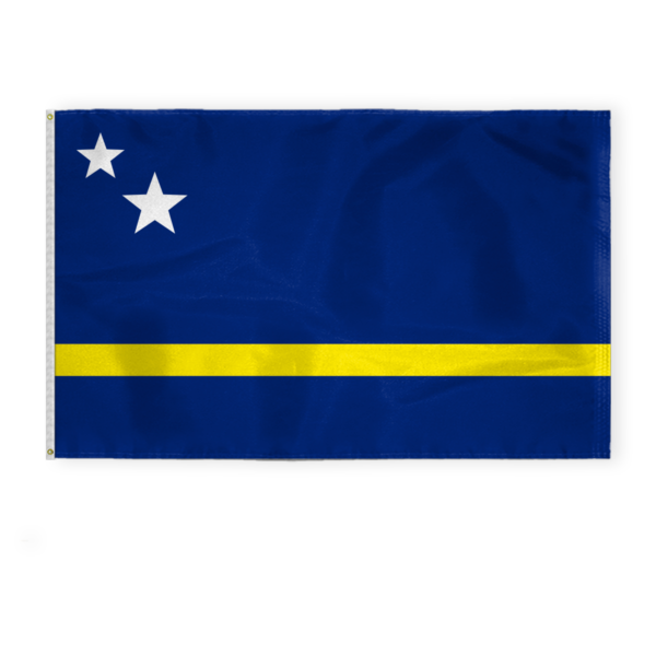 AGAS Curacao National Flag 5x8 ft 200D Nylon