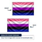 Genderfluid 4x6 ft Nylon 200D Pride Flags