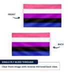 Genderfluid 12X18 inch Pride Flags