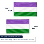 Genderqueer 12X18 inch Pride Flags