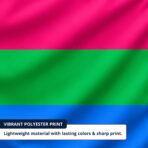 Polysexual 12X18 inch Pride Flags