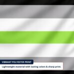 Agender 12X18 inch Pride Flags