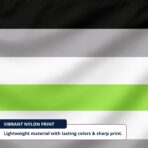 Agender 2x3 ft 200D Nylon Pride Flags