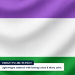 Genderqueer 12X18 inch Pride Flags