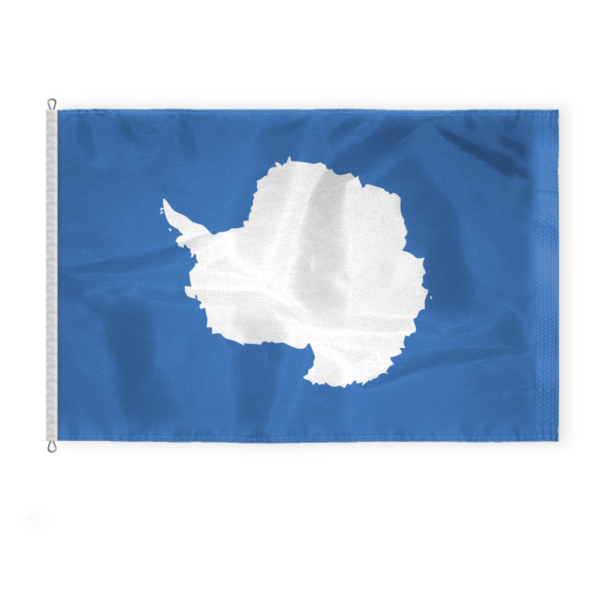 AGAS Large Antarctica - Graham Bartran Design Flag 8x12 ft