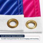 Bisexual 2x3 ft Nylon 200D Pride Flags