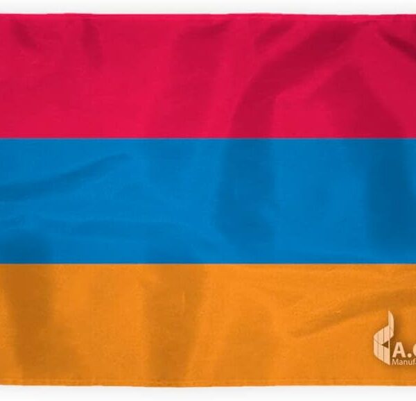 AGAS Armenia Boat Flag - 12x18 inch