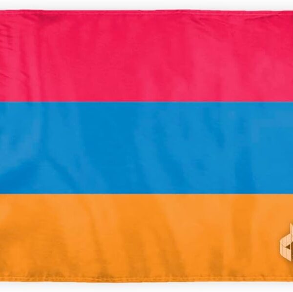 AGAS Armenia Flag - 3x5 ft - Printed Single Sided on Polyester