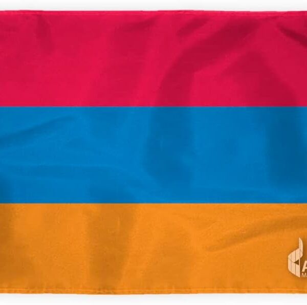 AGAS Armenia Flag - 3x5 ft - Printed Single Sided on 200D Nylon