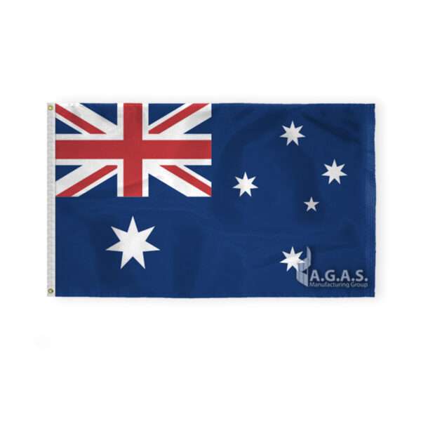 AGAS Australia Country Flag 3x5 ft 200D