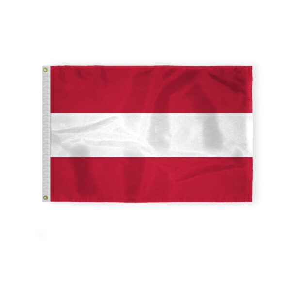 AGAS Austria Flag - 2x3 ft - Printed Single Sided on 200D Nylon