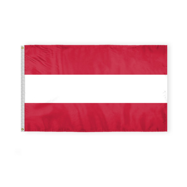 AGAS Austria Flag - 3x5 ft - Printed Single Sided on Polyester