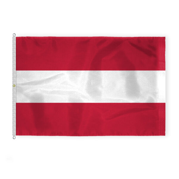 AGAS Austria Flag - 8x12 ft - Printed Single Sided on 200D Nylon
