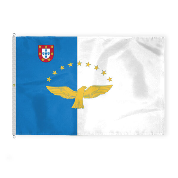 AGAS Azores Flag 8x12 ft - Printed Single Sided on 200D Nylon