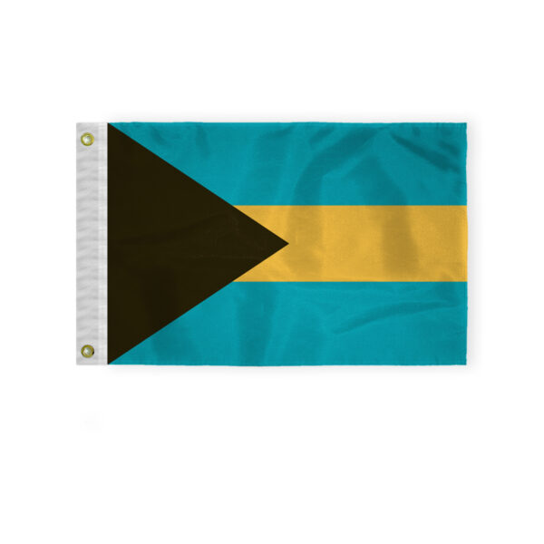 AGAS Bahamas Boat Flag 12x18 inch - Printed Single Sided on 200D Nylon