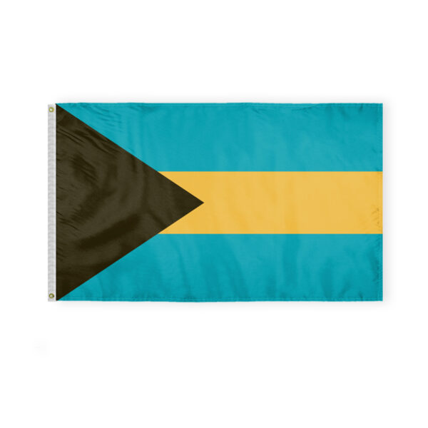 AGAS Bahamas Flag 3x5 ft - Printed Single Sided on Polyester