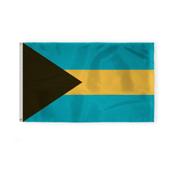 AGAS Bahamas Flag 3x5 ft - Printed Single Sided on 200D Nylon