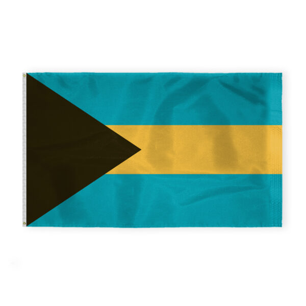 AGAS Bahamas Flag 6x10 ft -Printed Single Sided on 200D Nylon