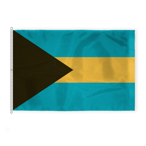 AGAS Bahamas Flag 8x12 ft - Printed Single Sided on 200D Nylon