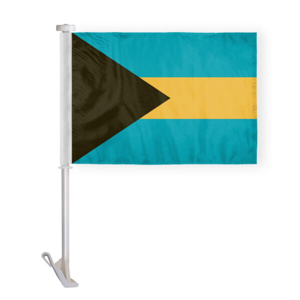 AGAS Bahamas Premium Car Flag 10.5x15 inch