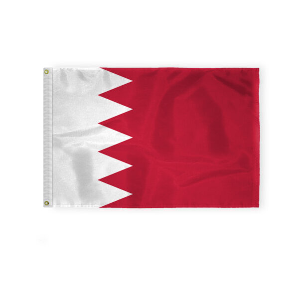 AGAS Bahrain Flag - 2x3 ft - Printed Single Sided on 200D Nylon