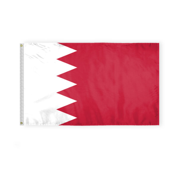 AGAS Bahrain Flag - 3x5 ft - Printed Single Sided on Polyester
