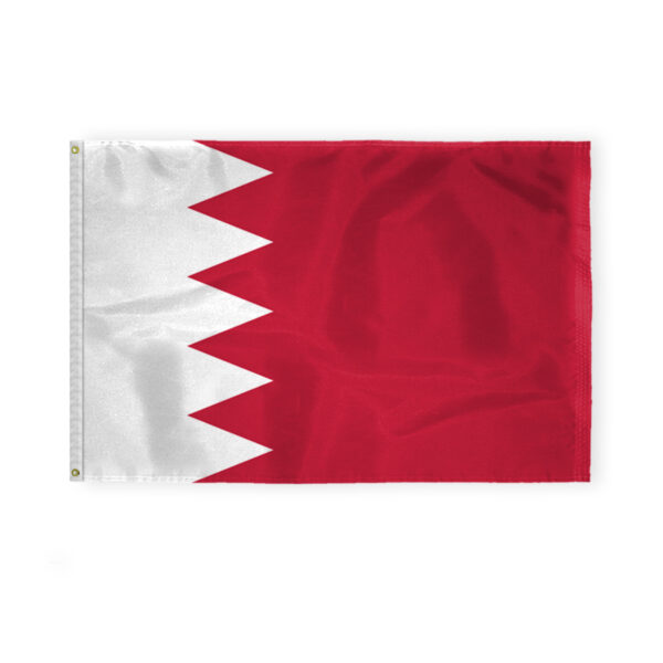 AGAS Bahrain Flag - 4x6 ft - Printed Single Sided on 200D Nylon