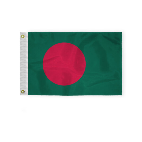 AGAS Bangladesh Boat Flag - 12x18 inch - Printed Single Sided on 200D Nylon